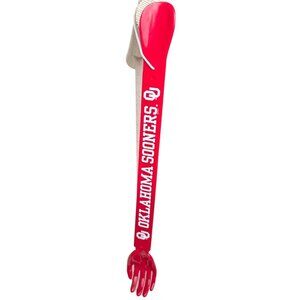 Collegiate OU Oklahoma Sooners Back Scratcher Shoe Horn Red & White 15 in. Tall